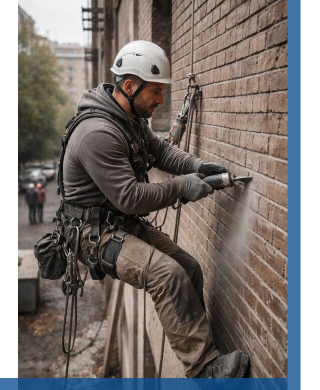 Расшивка кирпичных швов в Кохме от 623 р. | ВЫСОТНИК-Кхм