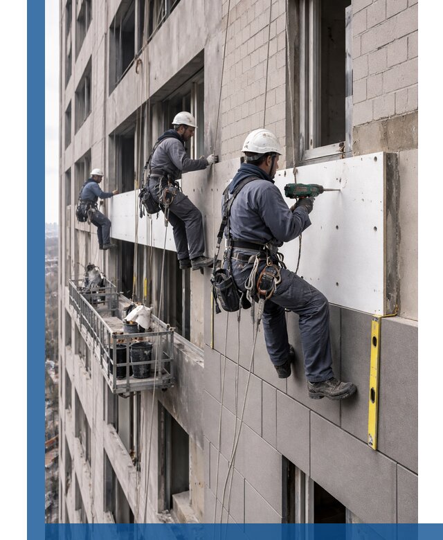 Монтаж фасадных термопанелей высокого качества в Кохме