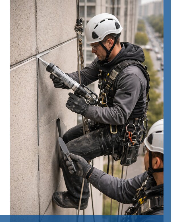 Первичная герметизация швов в Кохме от 623 р. | ВЫСОТНИК-Кхм