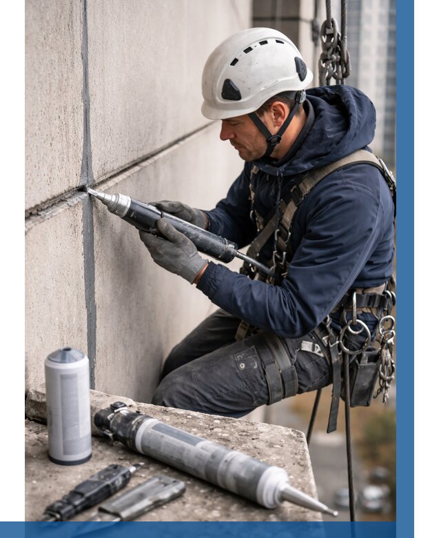 Вторичная герметизация швов в Кохме от 467 р. | ВЫСОТНИК-Кхм