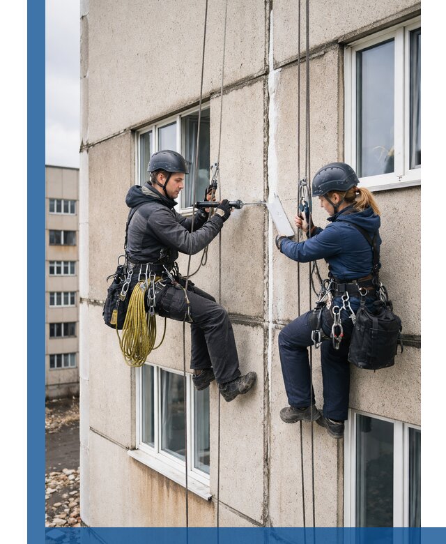 Герметизация межпанельных швов тёплым швом в Кохме