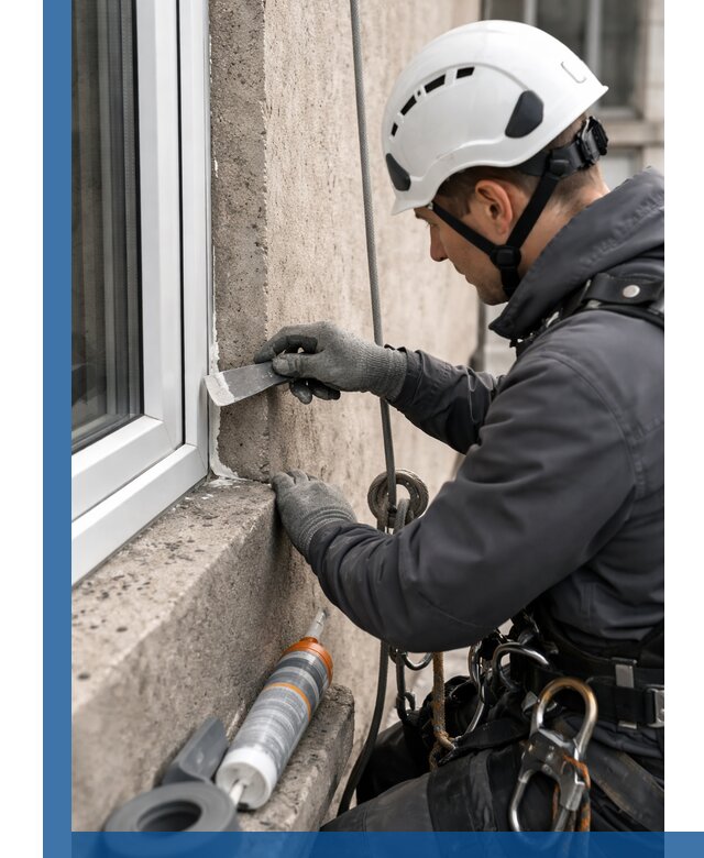 Герметизация монтажных швов окон в Кохме с гарантией качества