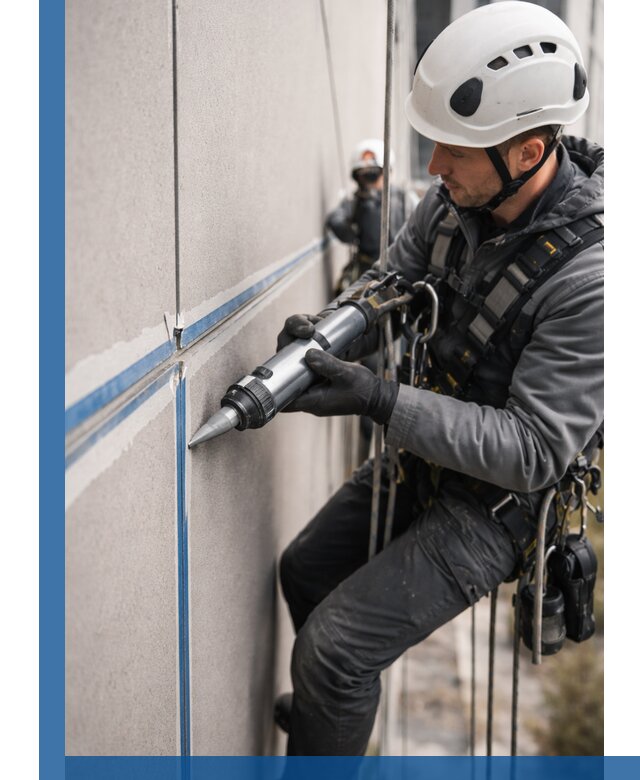 Герметизация стыков фасадных панелей в Кохме качественно и быстро