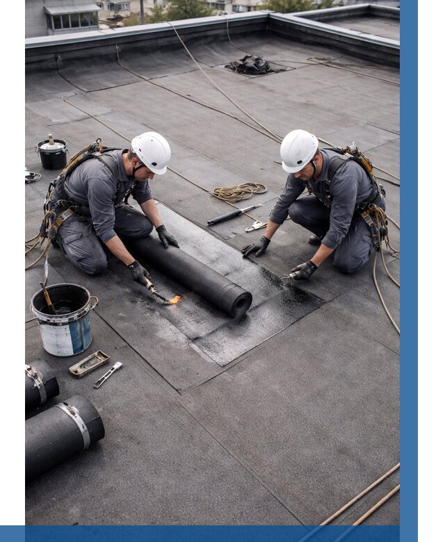 Ремонт мягкой кровли под ключ в Кохме от 727 р. | ВЫСОТНИК-Кхм