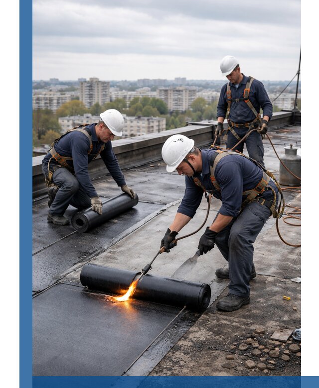 Ремонт наплавляемой кровли в Кохме качественно и надежно