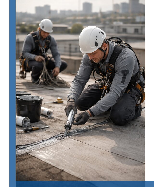 Аварийное и капитальное устранение протечек кровли в Кохме