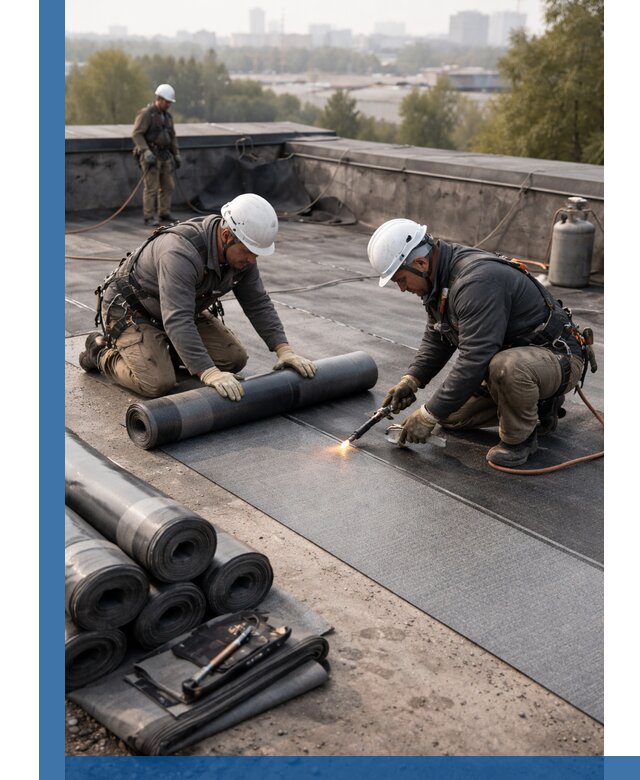 Монтаж мягкой кровли в Кохме профессионально и надежно
