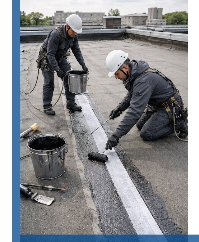 Гидроизоляция кровли мастикой в Кохме надежная защита