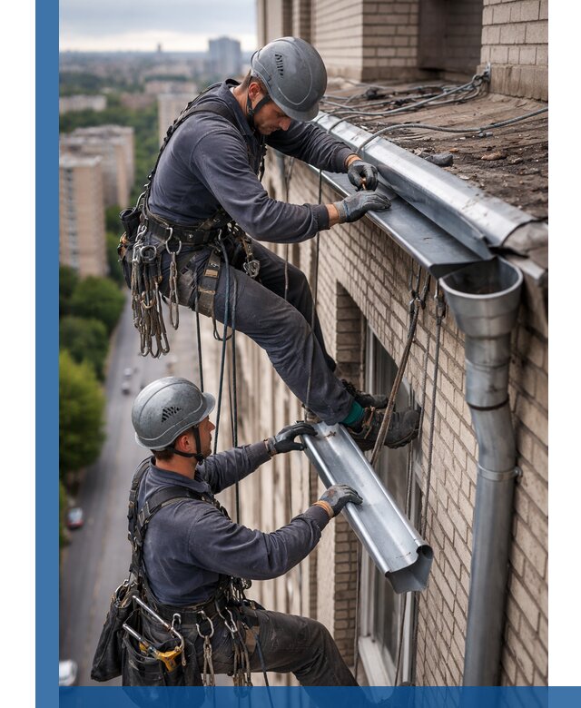 Ремонт водосточных желобов в Кохме, быстро и качественно