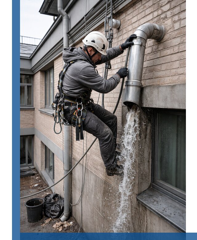 Профессиональная прочистка водосточных труб в Кохме с гарантией