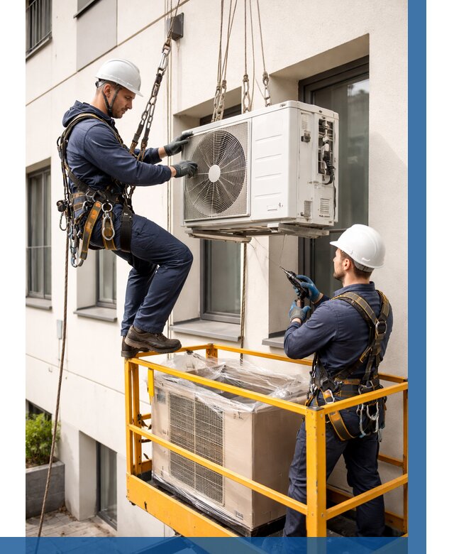 Демонтаж внешнего блока кондиционера в Кохме от 3636 р. | ВЫСОТНИК-Кхм