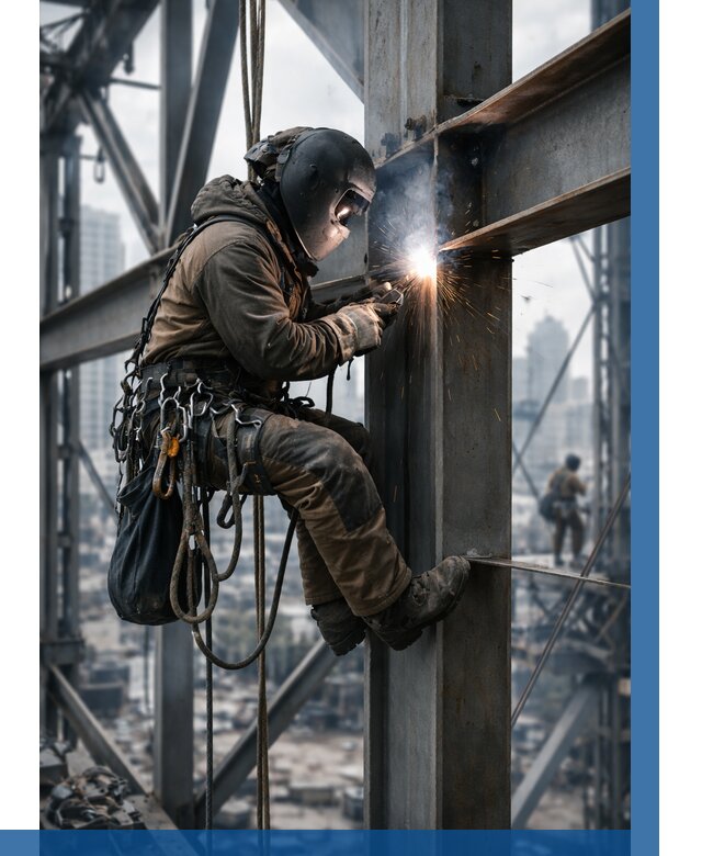 Высотные сварочные работы в Кохме от 3636 р. | ВЫСОТНИК-Кхм