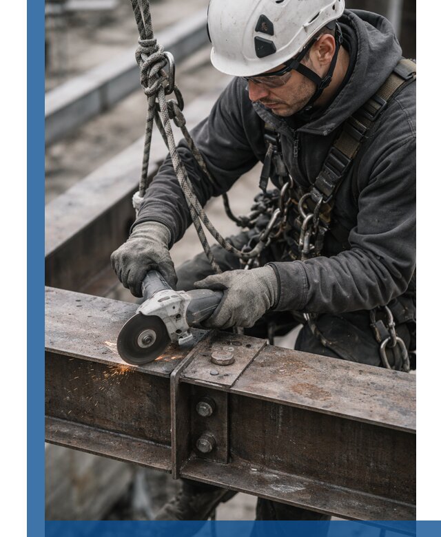 Резка металла на высоте в Кохме для зданий и конструкций