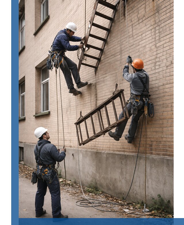 Демонтаж пожарной лестницы в Кохме быстро и безопасно