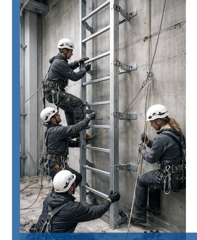 Монтаж металлических лестниц в Кохме под ключ со гарантией