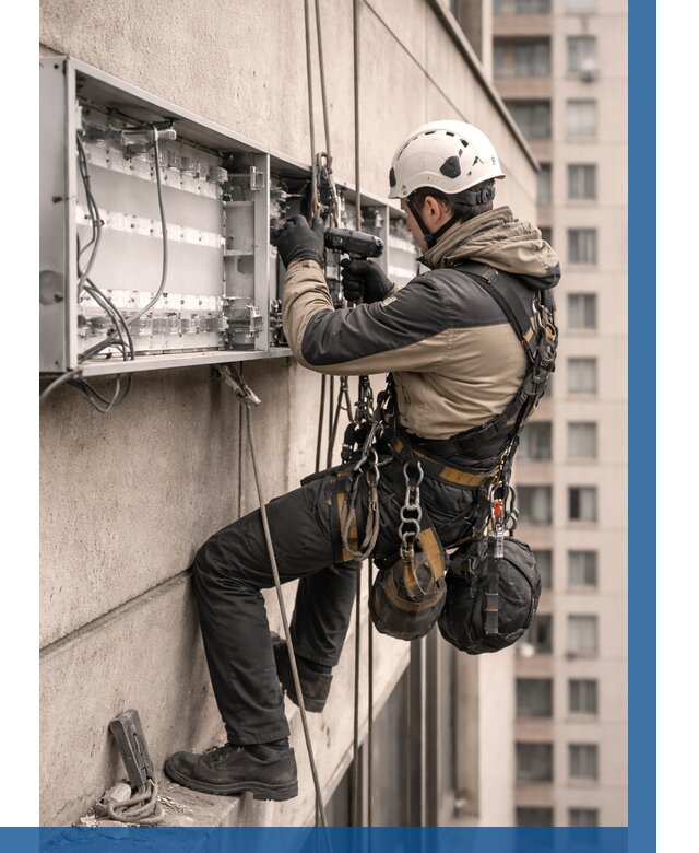 Ремонт вывески на высоте в Кохме от 4675 р. | ВЫСОТНИК-Кхм