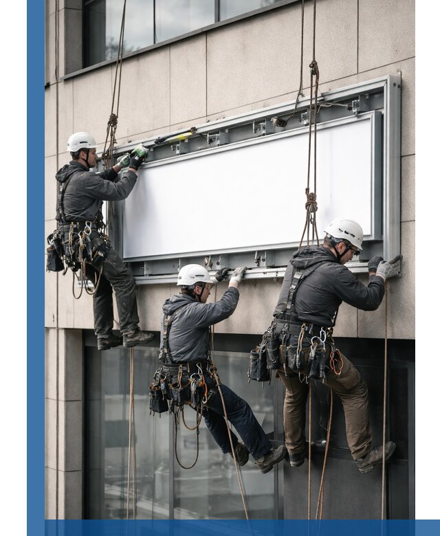 Профессиональный монтаж светового короба под ключ в Кохме