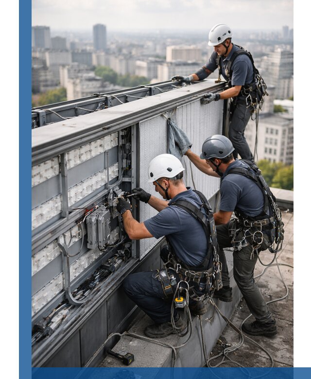 Профессиональное обслуживание крышной рекламы в Кохме под ключ