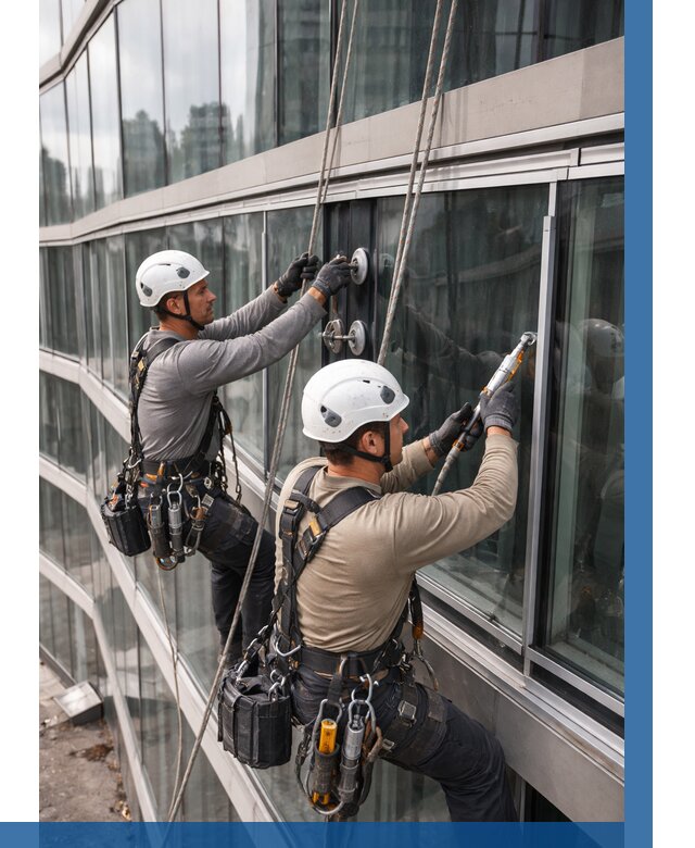 Радиусное остекление фасада в Кохме от 12466 р. | ВЫСОТНИК-Кхм