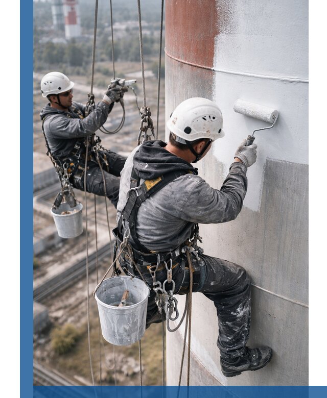 Покраска дымовых труб в Кохме: антикоррозийная защита и восстановление
