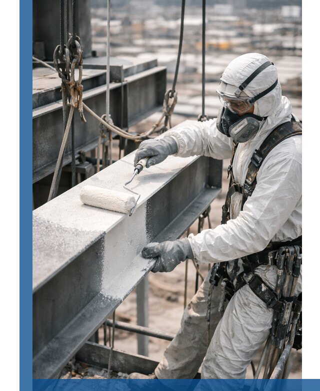 Профессиональная огнезащитная обработка металлоконструкций в Кохме