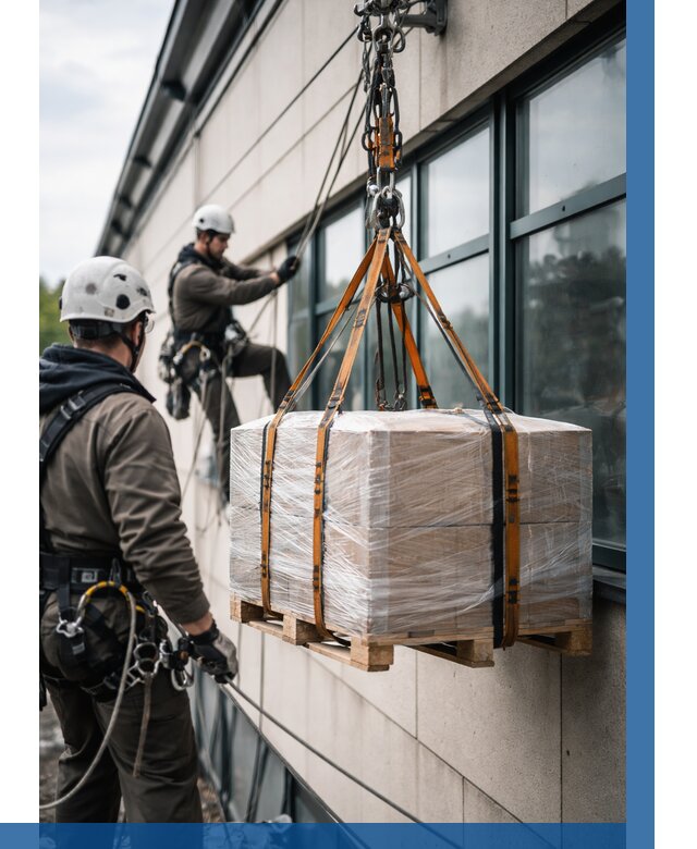 Подъем груза на высоту в Кохме от 3116 р. | ВЫСОТНИК-Кхм