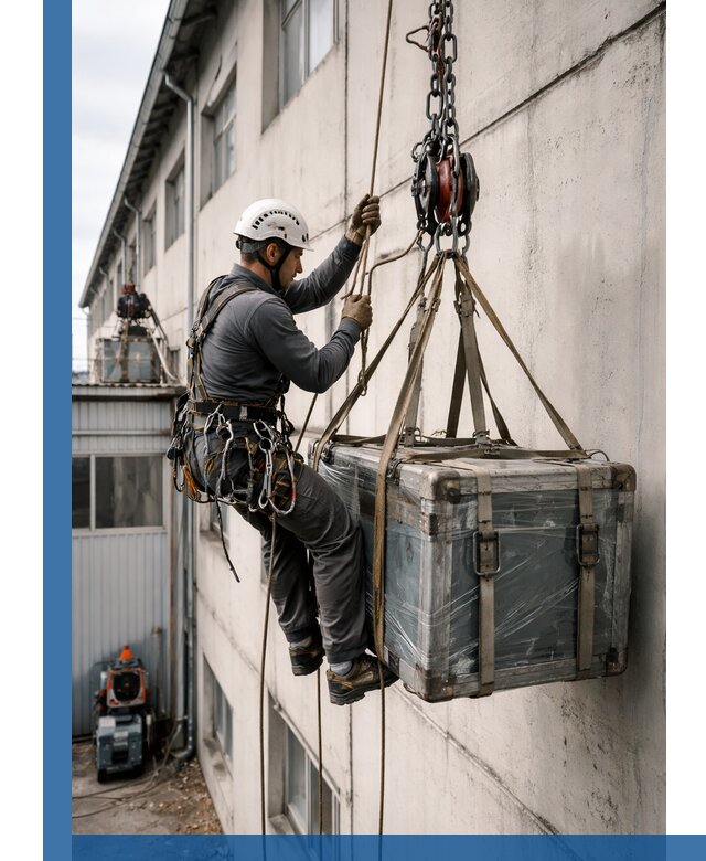 Подъем грузов на высоту в Кохме для промышленных объектов