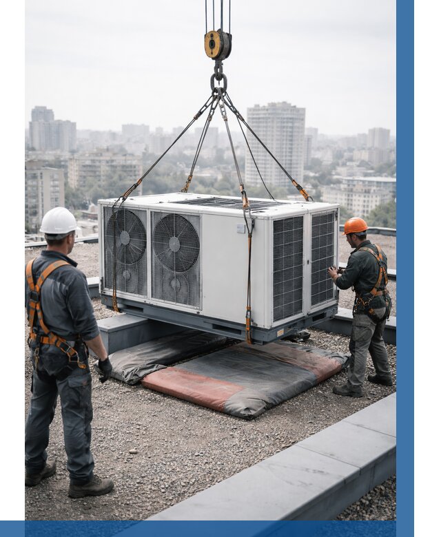 Подъем груза на крышу в Кохме от 5194 р. | ВЫСОТНИК-Кхм заказать