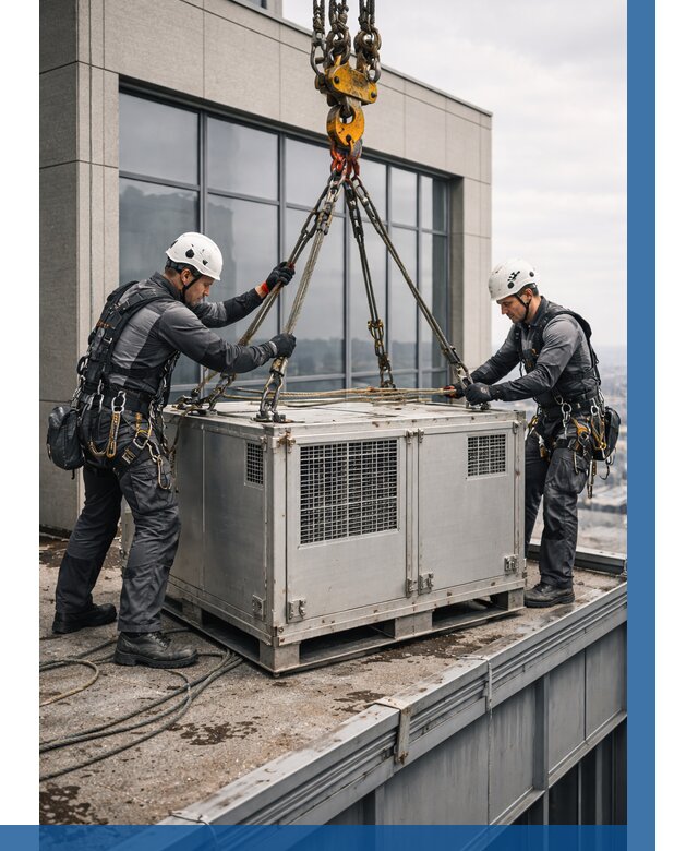 Такелажные работы на высоте в Кохме от 8310 р. | ВЫСОТНИК-Кхм