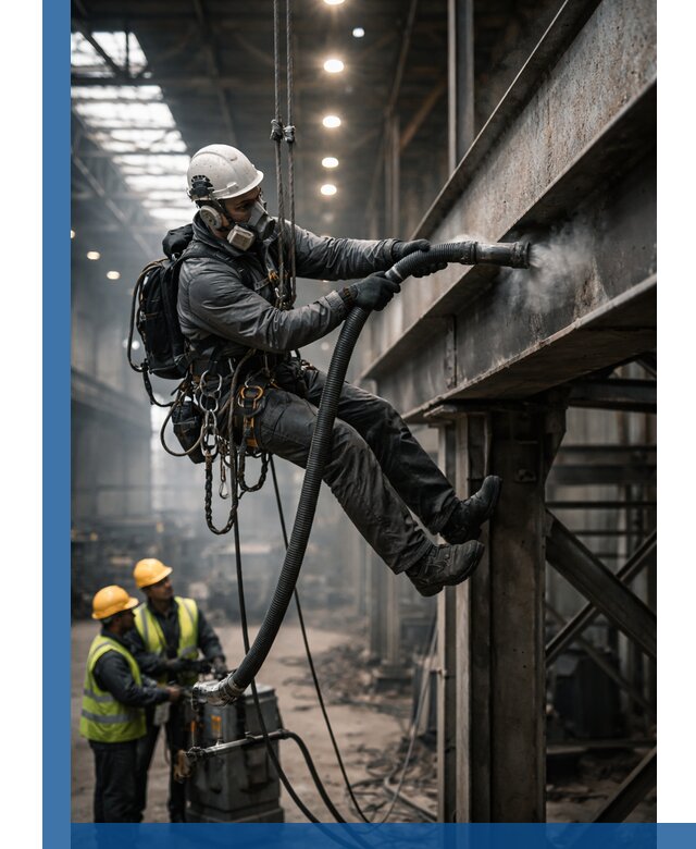 Обеспыливание конструкций в цехах промышленного производства в Кохме