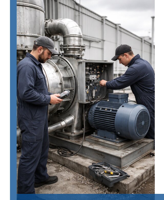 Техническое обслуживание промышленного оборудования в Кохме