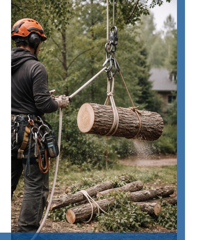 Валка деревьев частями в Кохме от 7791 р. | ВЫСОТНИК-Кхм