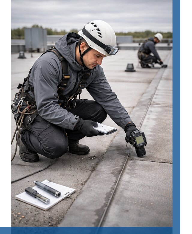 Обследование кровли на протечки в Кохме от 4675 р. | ВЫСОТНИК-Кхм