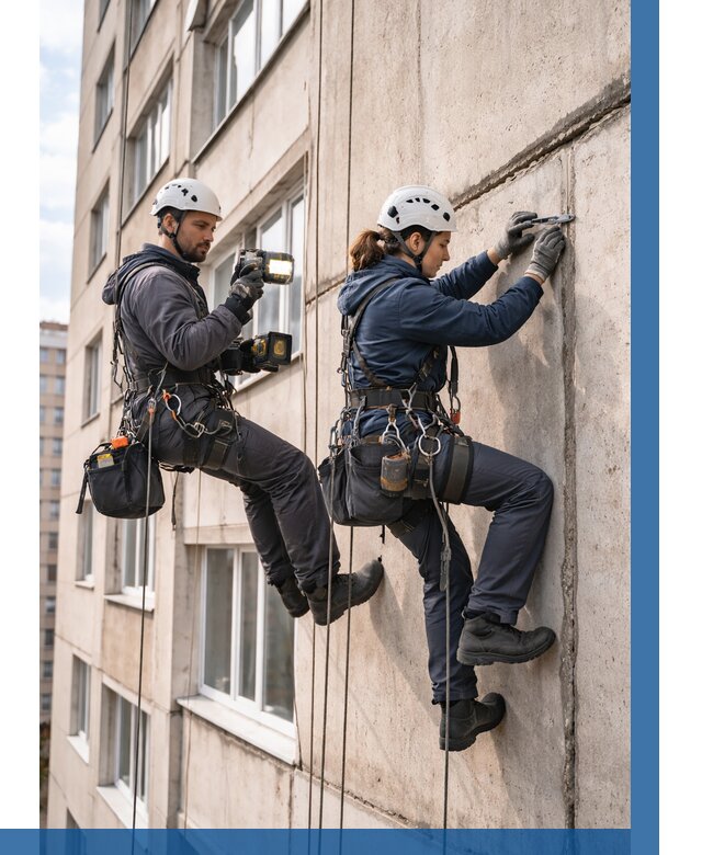 Обследование межпанельных швов в Кохме от 1870 р. | ВЫСОТНИК-Кхм